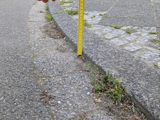 Ungefähr 2 cm